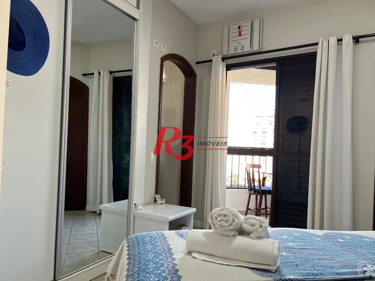 Flat com 1 dormitório à venda, 45 m² por R$ 510.000,00 - Gonzaga - Santos/SP