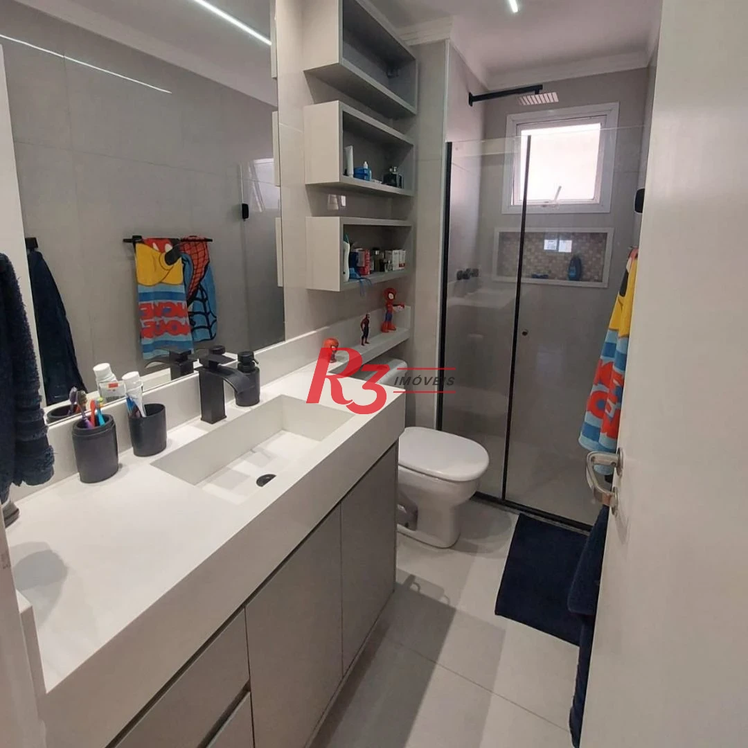 Apartamento à venda, 103 m² por R$ 1.380.000,00 - Ponta da Praia - Santos/SP