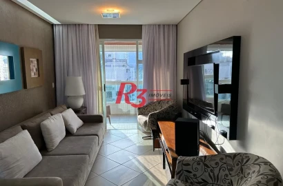 Apartamento com 3 dormitórios à venda, 141 m² por R$ 1.750.000,00 - Gonzaga - Santos/SP