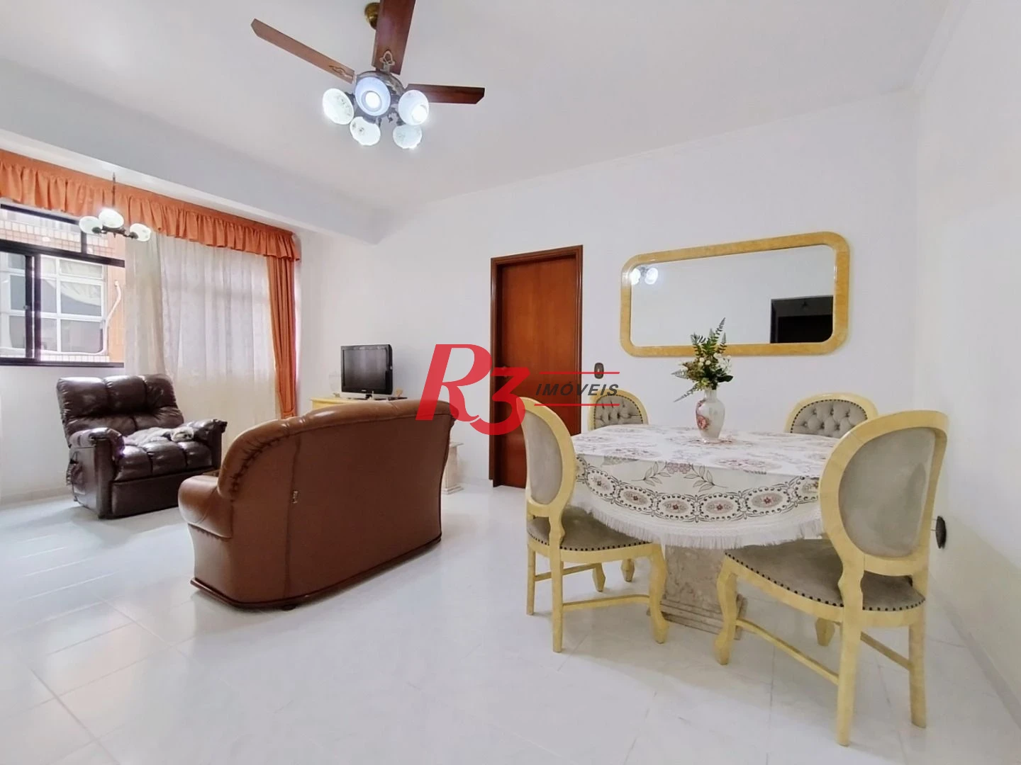 Apartamento com 2 dormitórios para alugar, 110 m² por R$ 5.000,00/mês - José Menino - Santos/SP