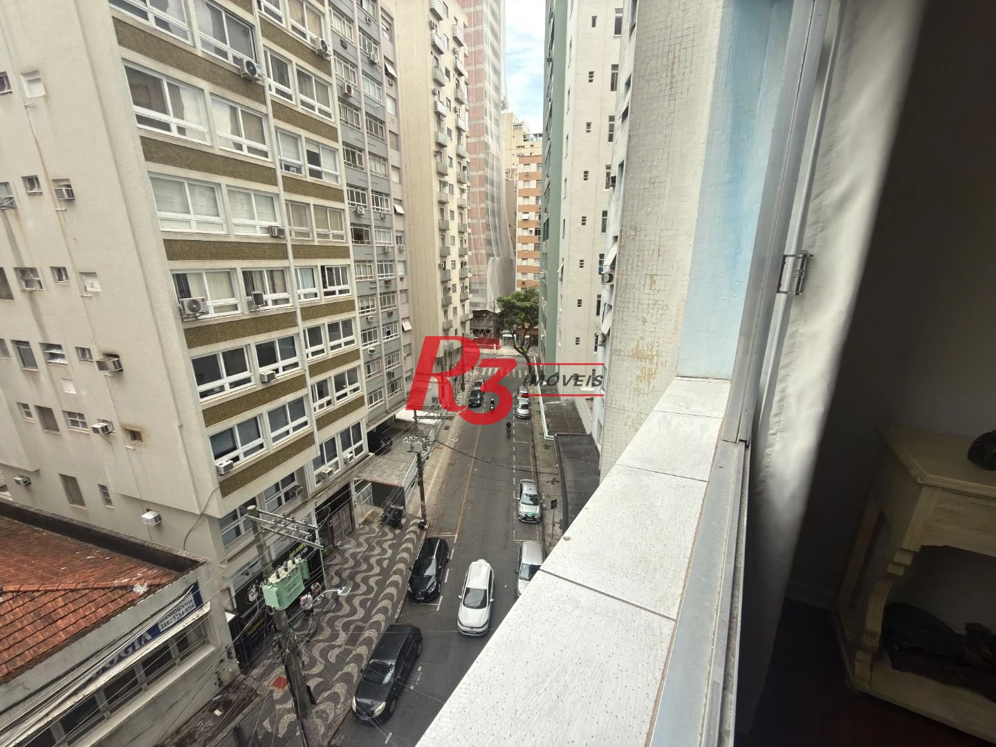 Apartamento com 1 dormitório para alugar, 69 m² por R$ 3.500,00/mês - Gonzaga - Santos/SP