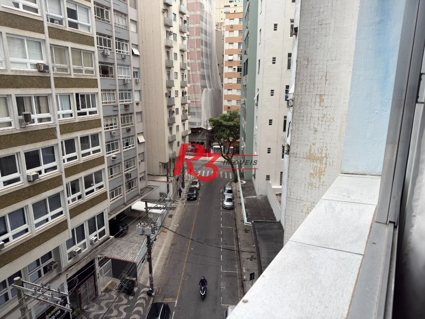 Apartamento com 1 dormitório para alugar, 69 m² por R$ 3.500,00/mês - Gonzaga - Santos/SP