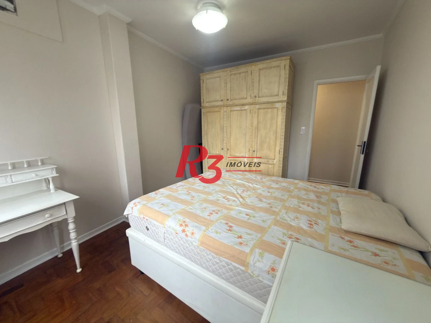 Apartamento com 1 dormitório para alugar, 69 m² por R$ 3.500,00/mês - Gonzaga - Santos/SP