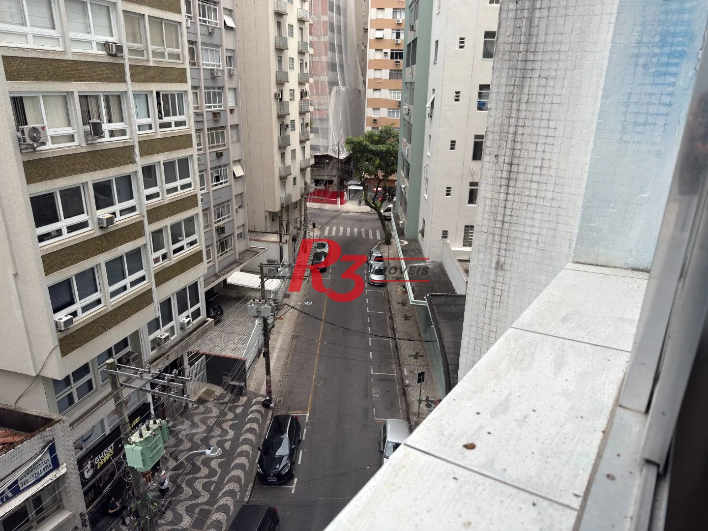Apartamento com 1 dormitório para alugar, 69 m² por R$ 3.500,00/mês - Gonzaga - Santos/SP