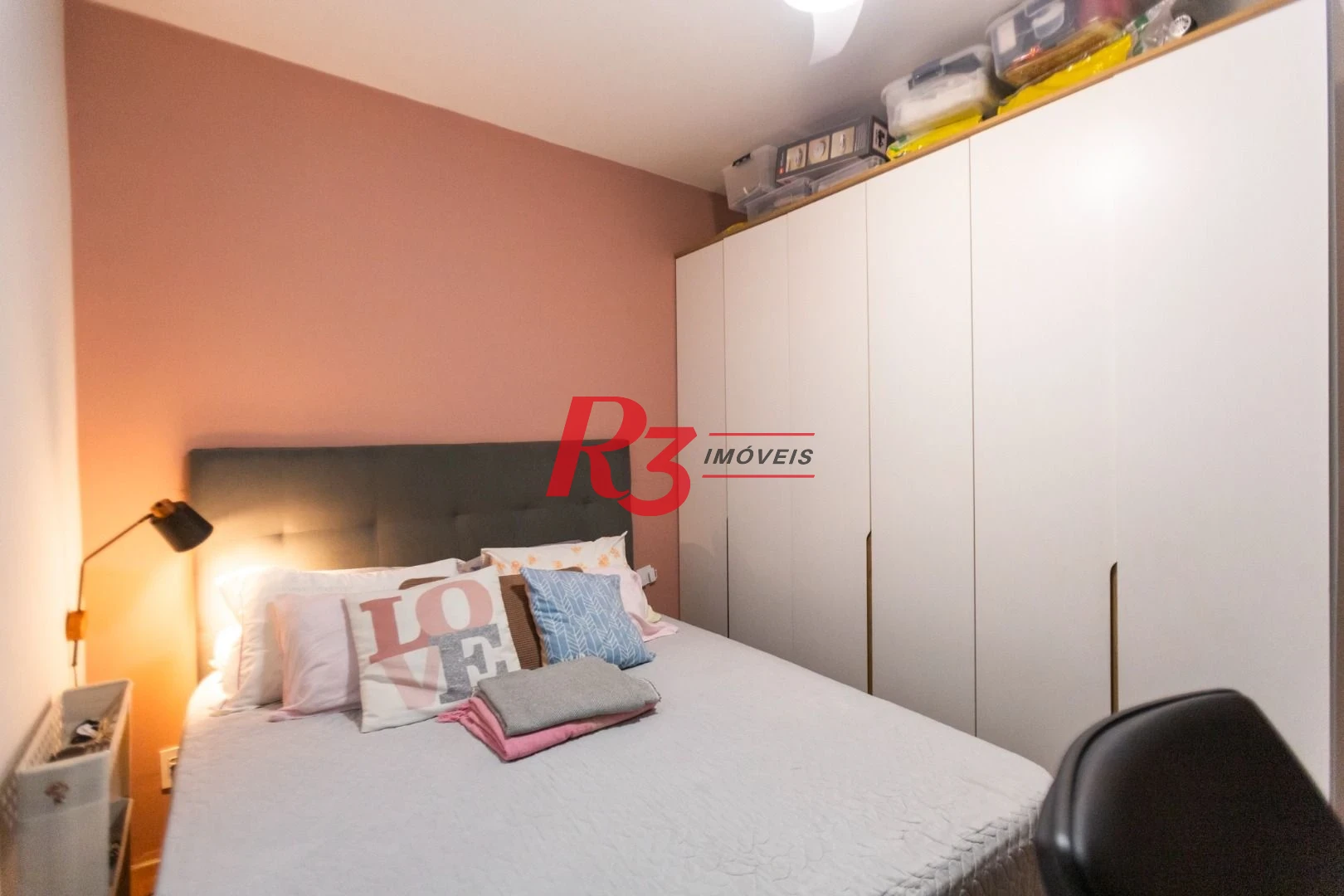 Apartamento com 3 dormitórios à venda, 104 m² por R$ 720.000,00 - Marapé - Santos/SP