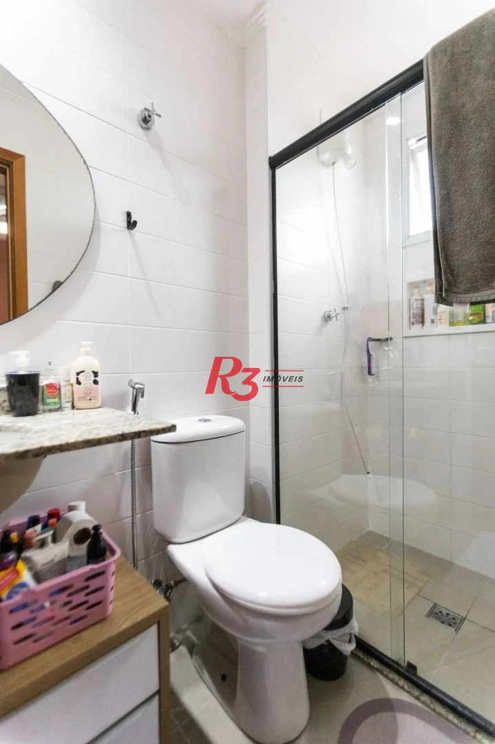 Apartamento com 3 dormitórios à venda, 104 m² por R$ 720.000,00 - Marapé - Santos/SP