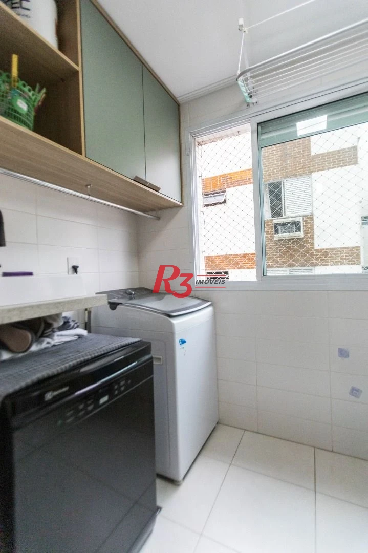 Apartamento com 3 dormitórios à venda, 104 m² por R$ 720.000,00 - Marapé - Santos/SP