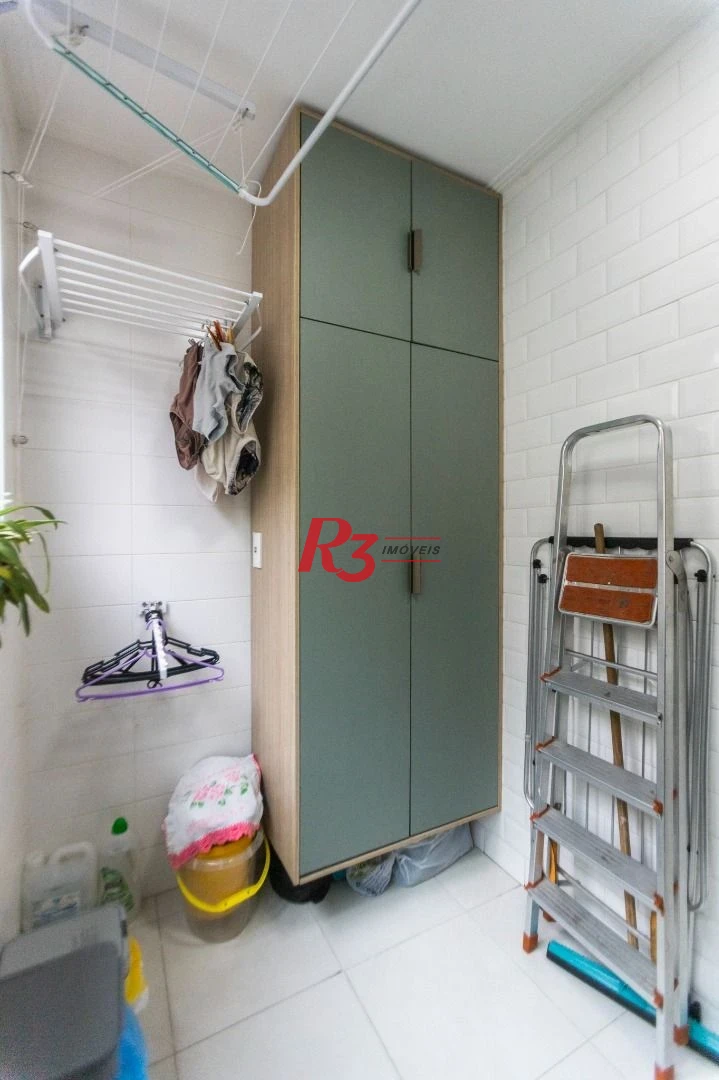 Apartamento com 3 dormitórios à venda, 104 m² por R$ 720.000,00 - Marapé - Santos/SP