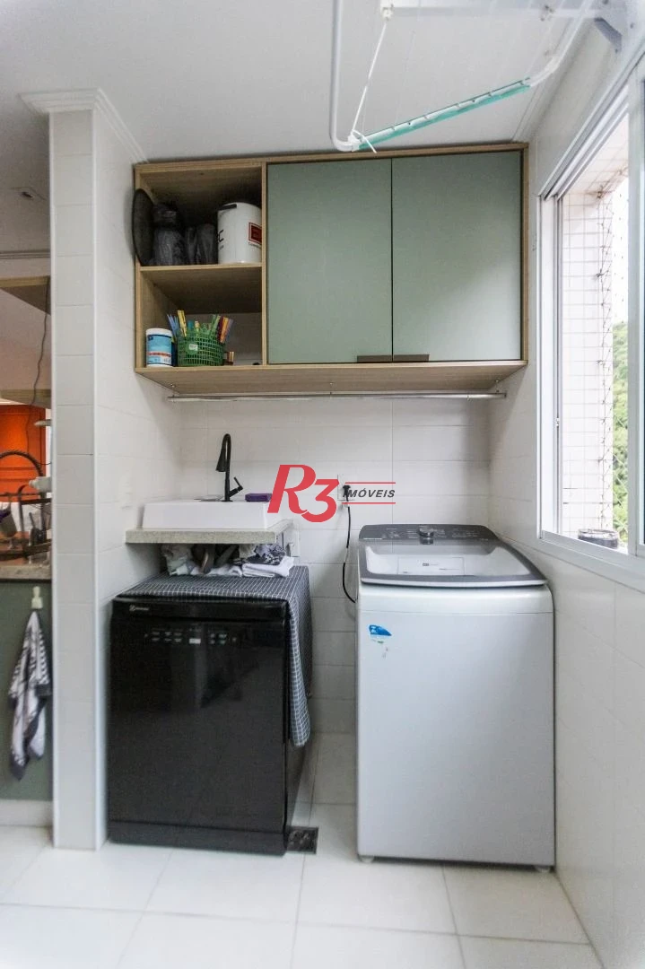 Apartamento com 3 dormitórios à venda, 104 m² por R$ 720.000,00 - Marapé - Santos/SP