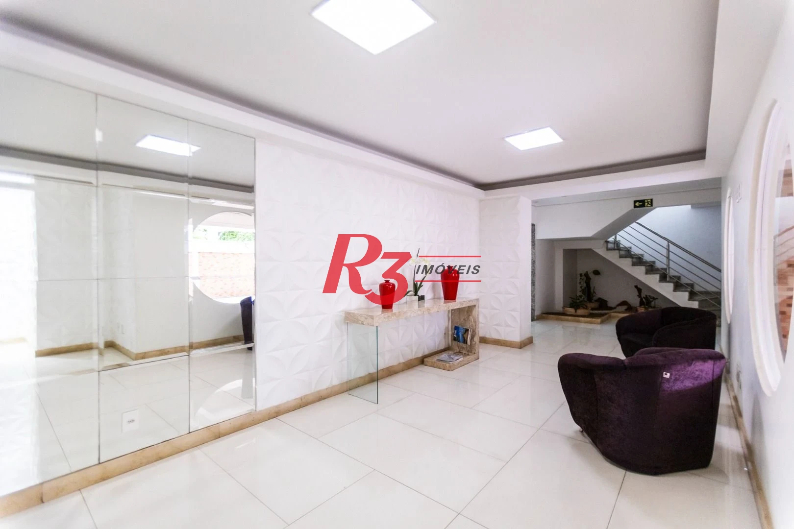 Apartamento com 3 dormitórios à venda, 104 m² por R$ 720.000,00 - Marapé - Santos/SP