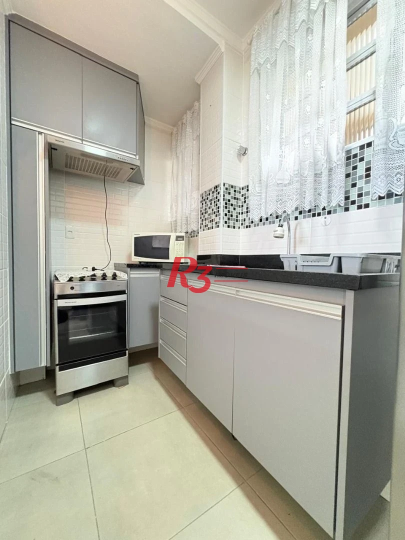 Apartamento à venda, 55 m² por R$ 505.000,00 - Embaré - Santos/SP