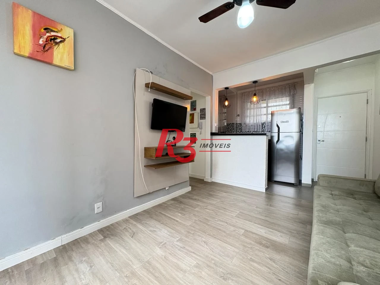 Apartamento à venda, 55 m² por R$ 505.000,00 - Embaré - Santos/SP