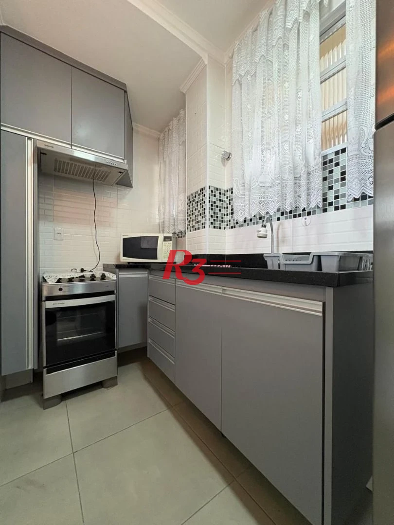 Apartamento à venda, 55 m² por R$ 505.000,00 - Embaré - Santos/SP