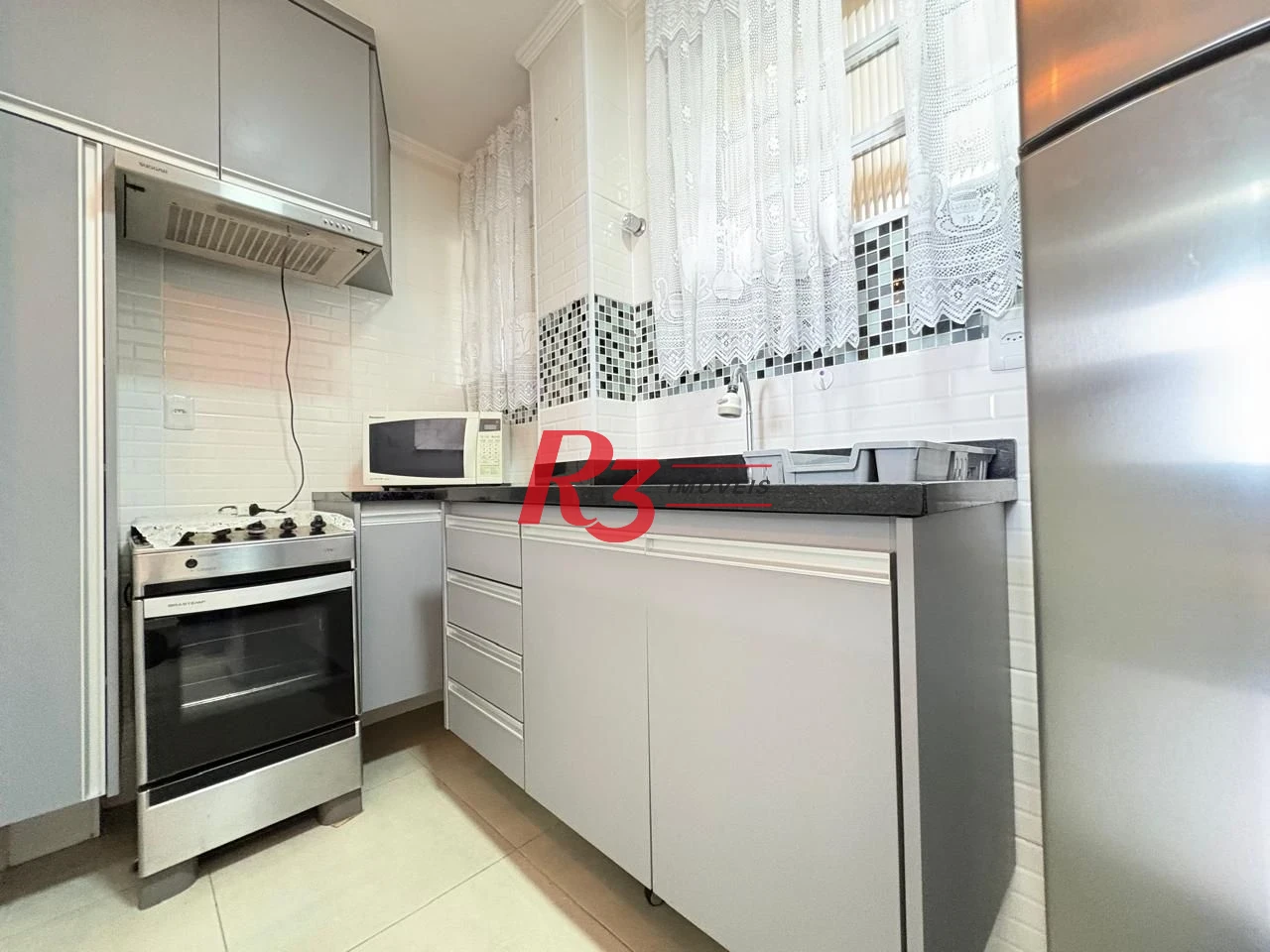 Apartamento à venda, 55 m² por R$ 505.000,00 - Embaré - Santos/SP
