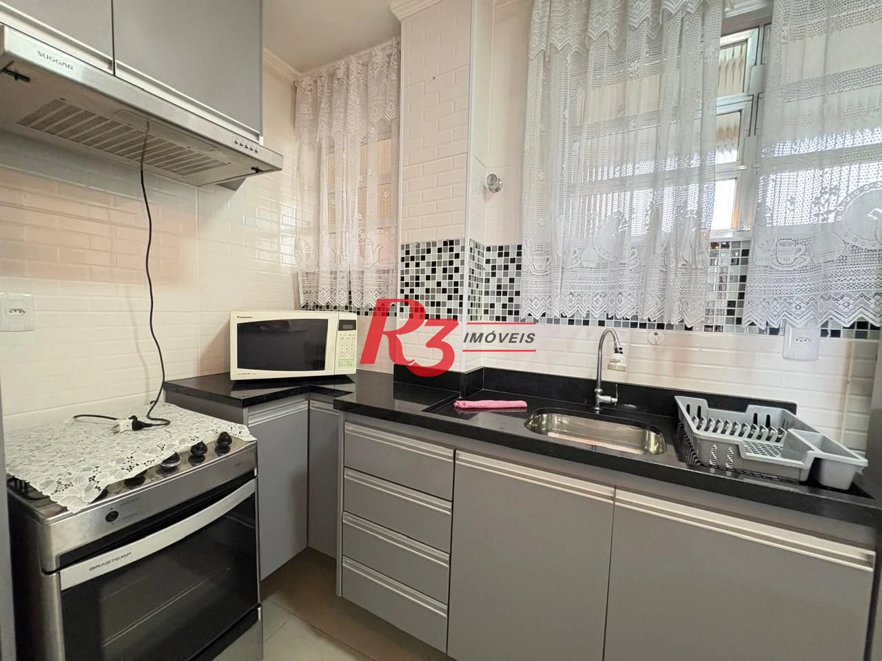 Apartamento à venda, 55 m² por R$ 505.000,00 - Embaré - Santos/SP