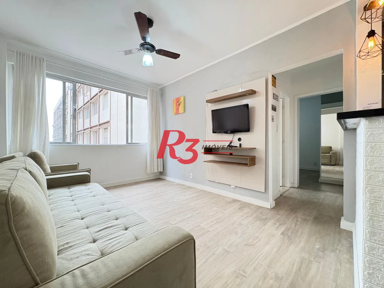 Apartamento à venda, 55 m² por R$ 505.000,00 - Embaré - Santos/SP