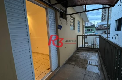 Casa para alugar, 75 m² por R$ 3.500,02/mês - Macuco - Santos/SP