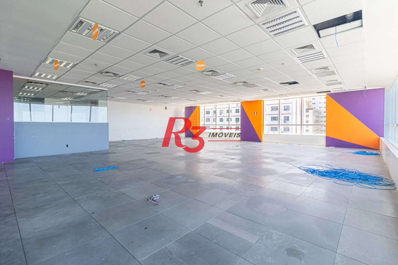 Sala para alugar, 238 m² por R$ 18.023,08/mês - José Menino - Santos/SP