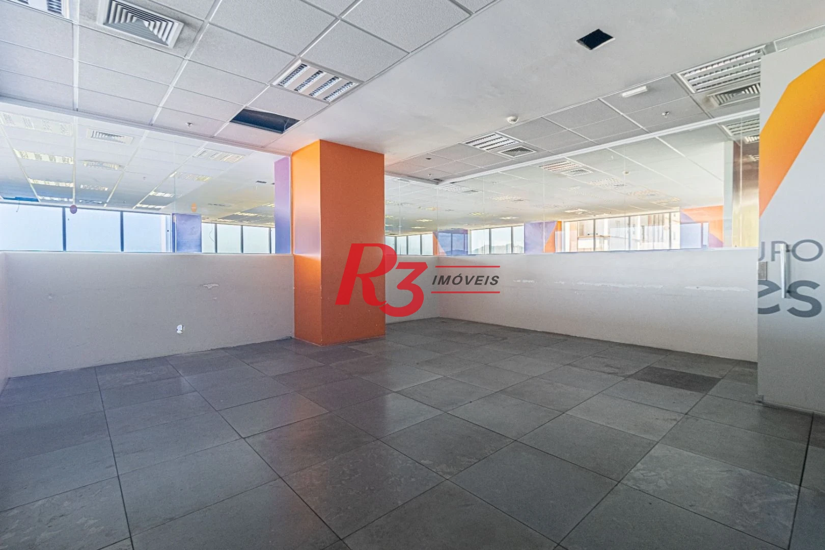Sala para alugar, 278 m² por R$ 20.917,75/mês - José Menino - Santos/SP