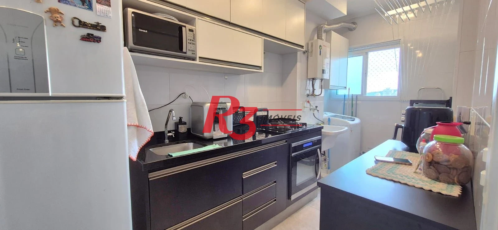 Apartamento com 2 dormitórios à venda, 63 m² por R$ 789.000,00 - Campo Grande - Santos/SP