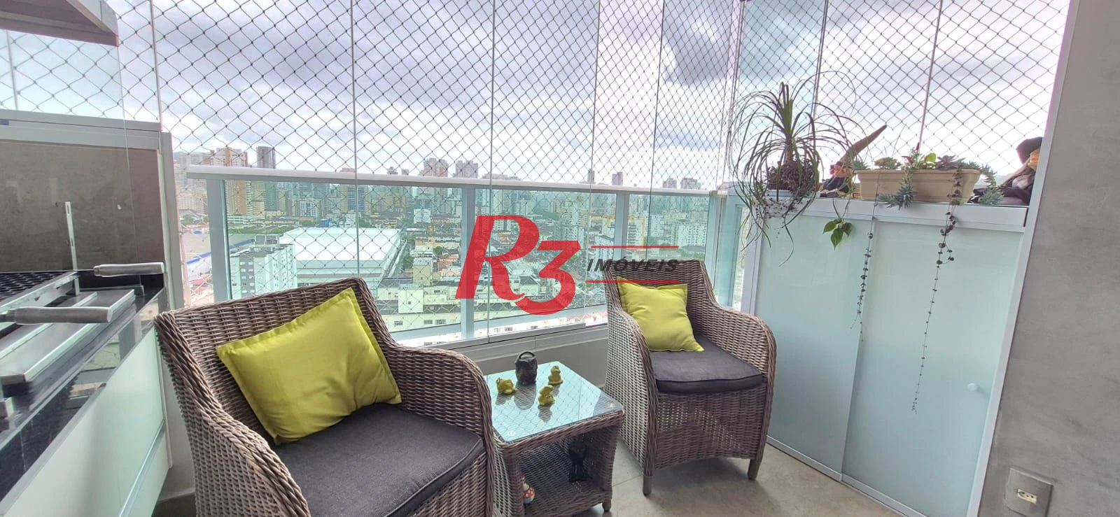 Apartamento com 2 dormitórios à venda, 63 m² por R$ 789.000,00 - Campo Grande - Santos/SP