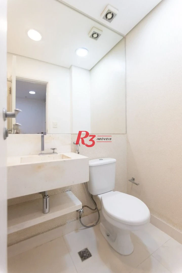 Sala para alugar, 65 m² por R$ 4.500,02/mês - Gonzaga - Santos/SP