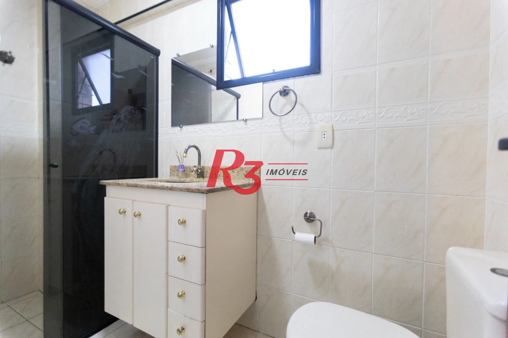 Apartamento Duplex com 3 dormitórios à venda, 160 m² por R$ 1.100.000,00 - Encruzilhada - Santos/SP