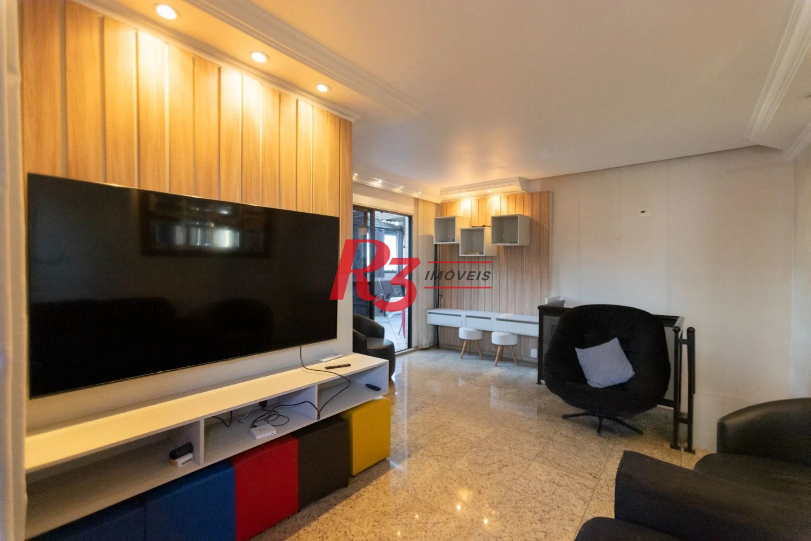 Apartamento Duplex com 3 dormitórios à venda, 160 m² por R$ 1.100.000,00 - Encruzilhada - Santos/SP