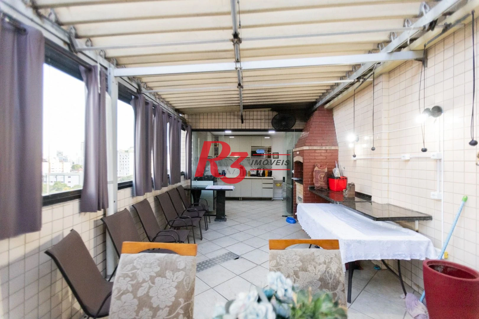 Apartamento Duplex com 3 dormitórios à venda, 160 m² por R$ 1.100.000,00 - Encruzilhada - Santos/SP