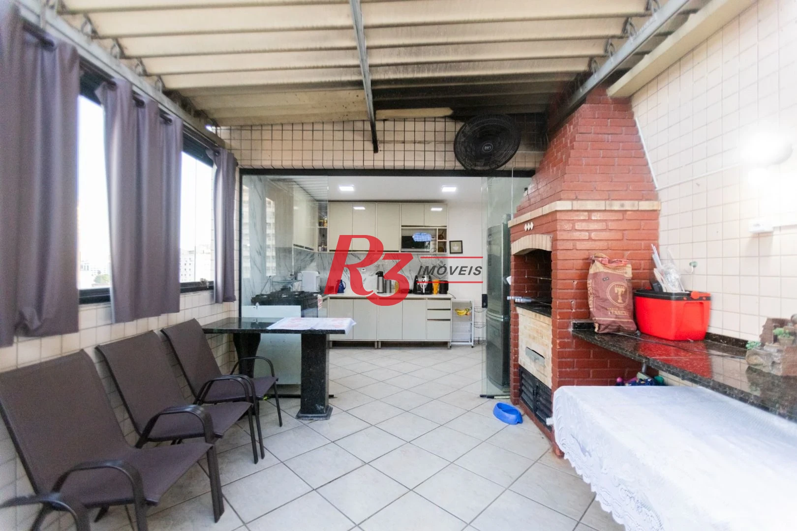 Apartamento Duplex com 3 dormitórios à venda, 160 m² por R$ 1.100.000,00 - Encruzilhada - Santos/SP