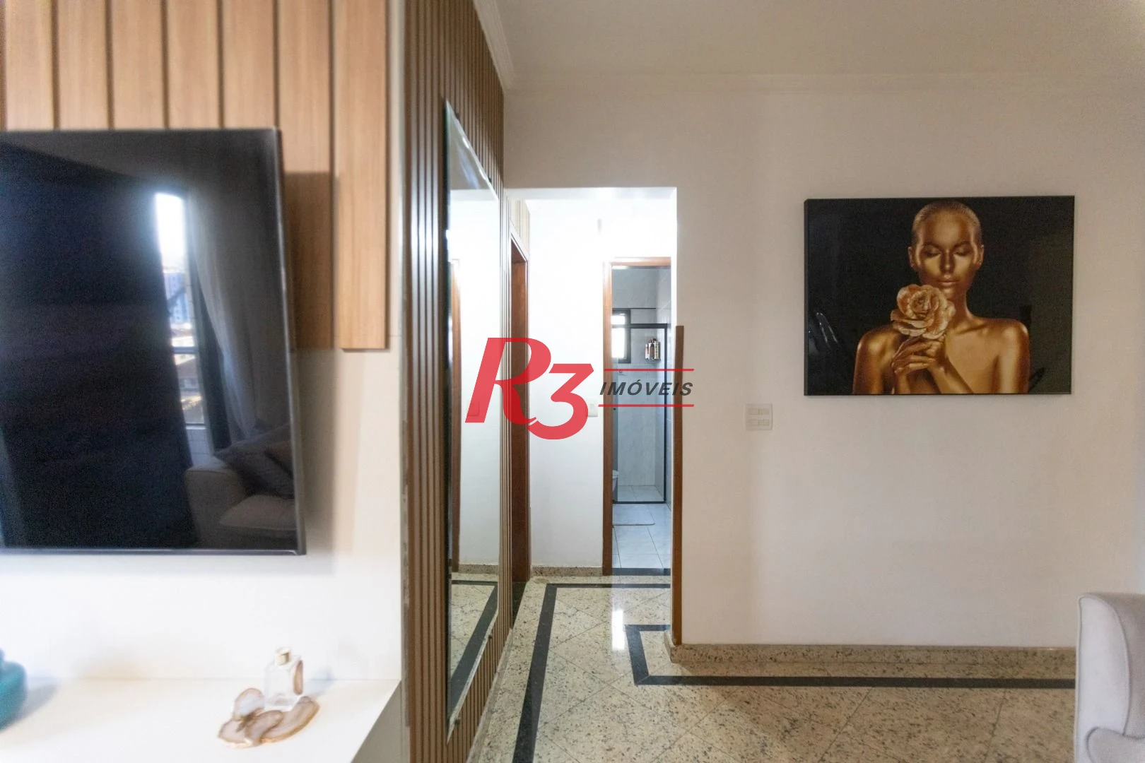 Apartamento Duplex com 3 dormitórios à venda, 160 m² por R$ 1.100.000,00 - Encruzilhada - Santos/SP
