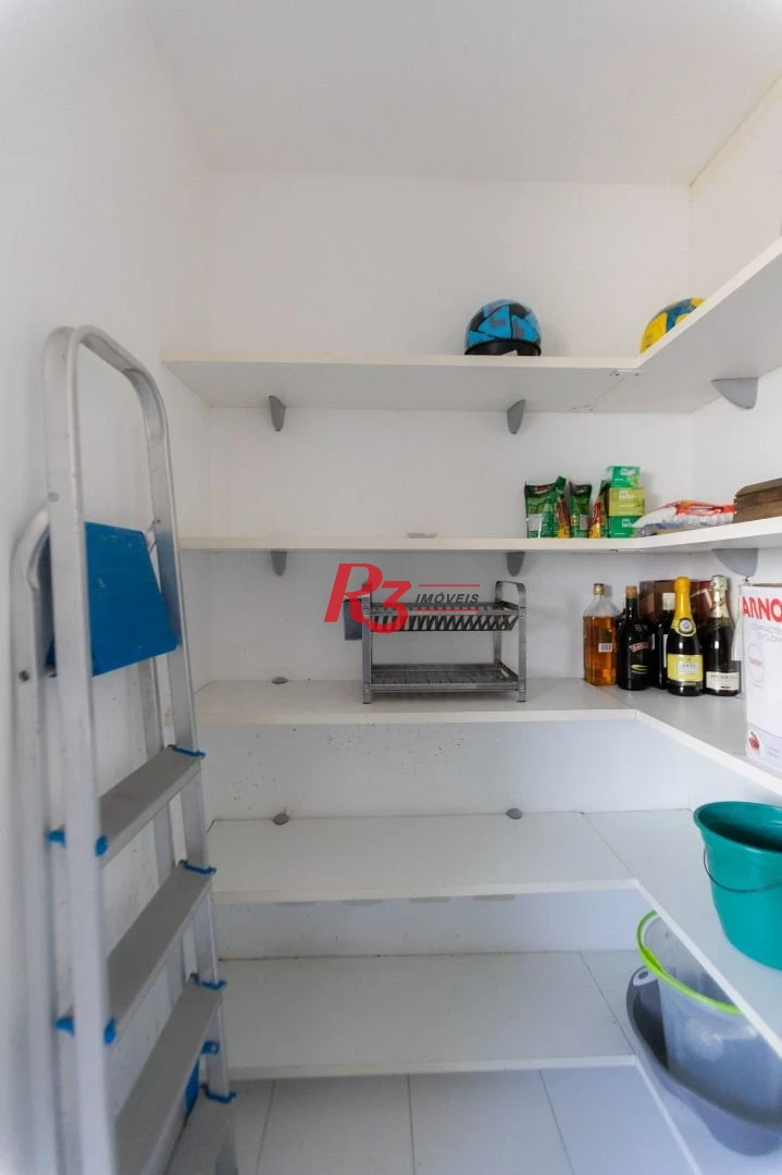 Apartamento para alugar, 171 m² por R$ 13.000,02/mês - Embaré - Santos/SP
