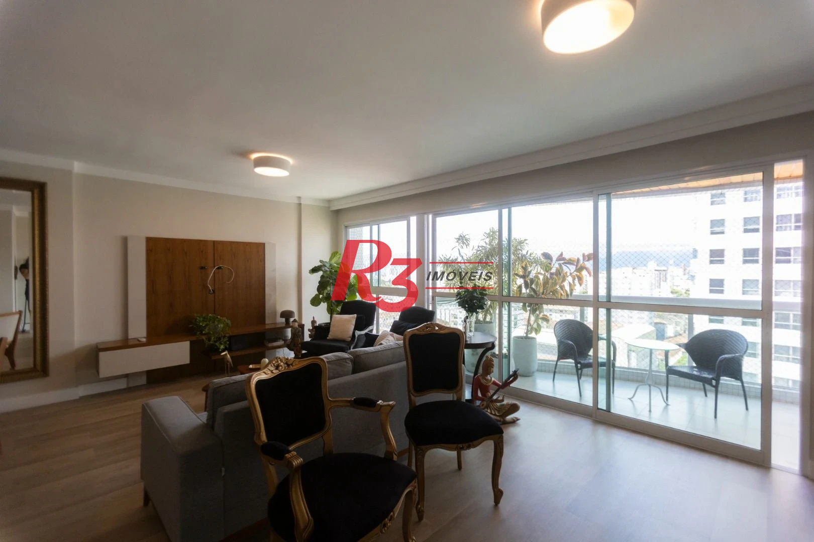 Apartamento para alugar, 171 m² por R$ 13.000,02/mês - Embaré - Santos/SP