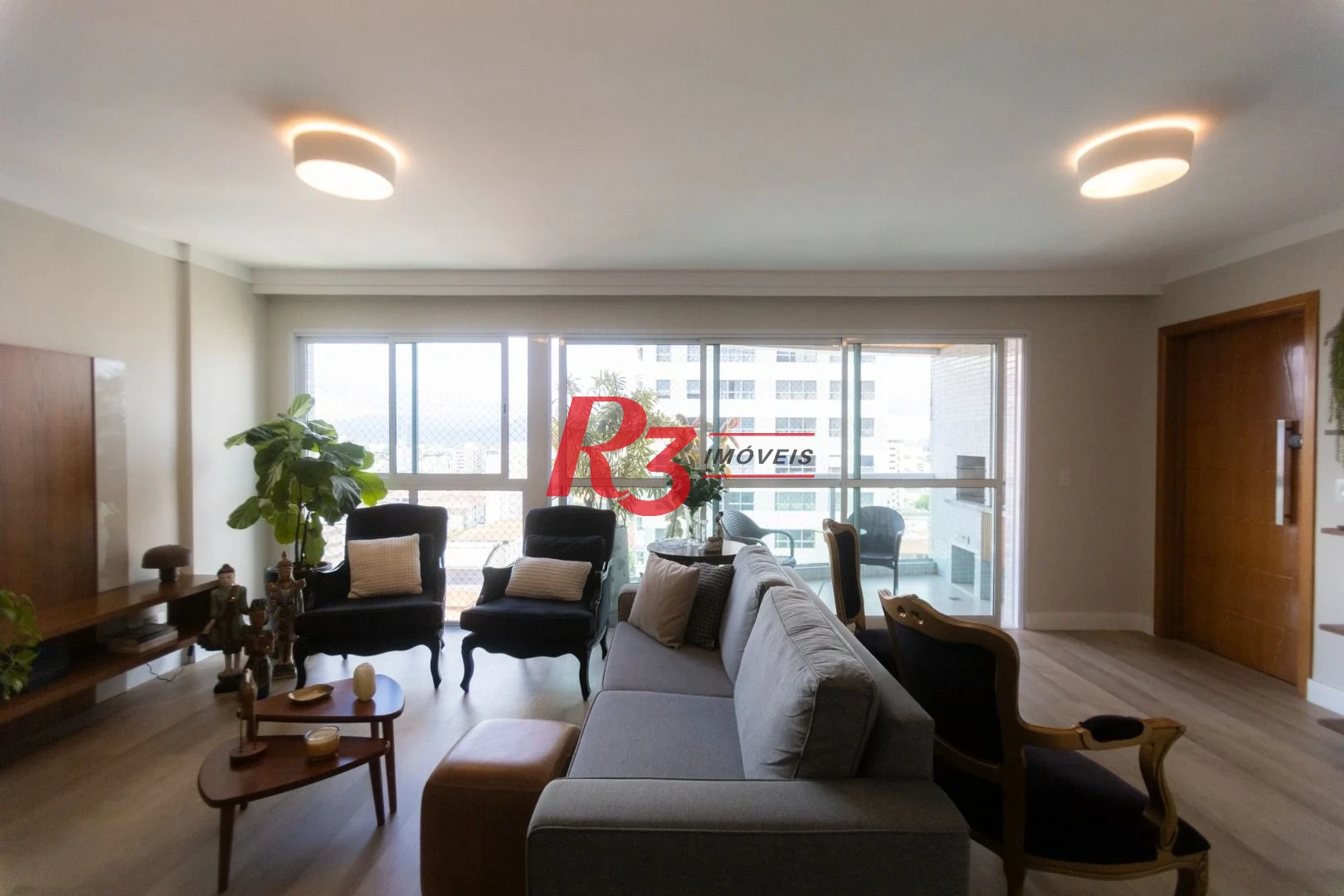 Apartamento para alugar, 171 m² por R$ 13.000,02/mês - Embaré - Santos/SP