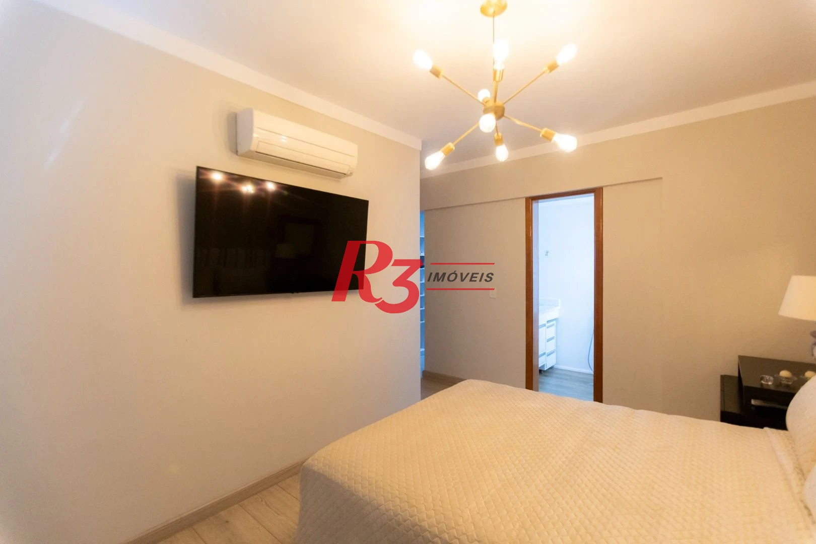 Apartamento para alugar, 171 m² por R$ 13.000,02/mês - Embaré - Santos/SP