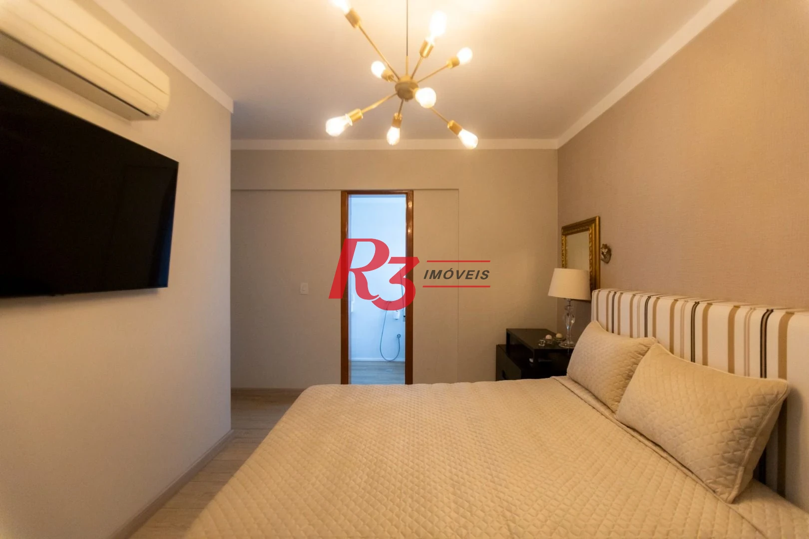 Apartamento para alugar, 171 m² por R$ 13.000,02/mês - Embaré - Santos/SP