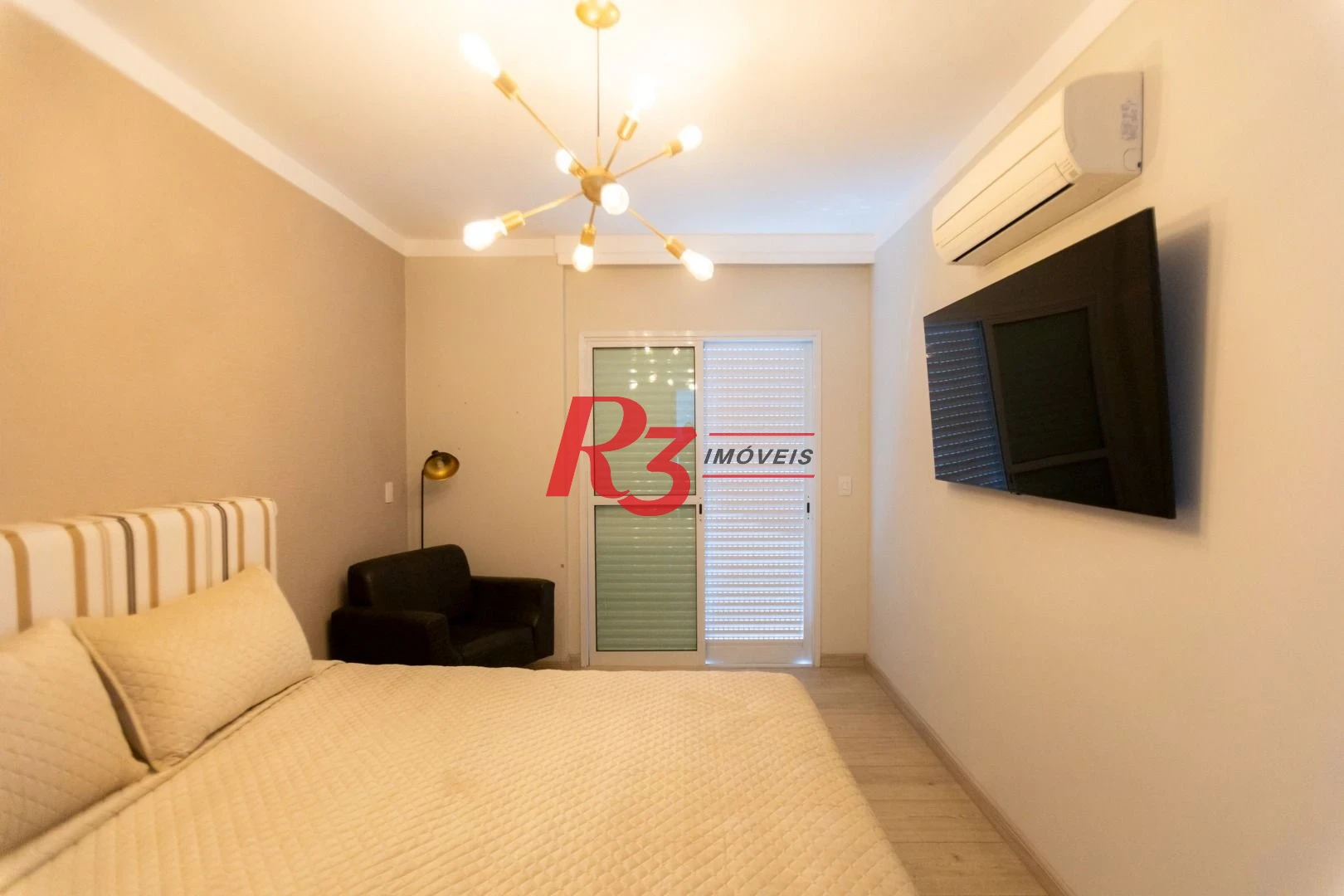 Apartamento para alugar, 171 m² por R$ 13.000,02/mês - Embaré - Santos/SP