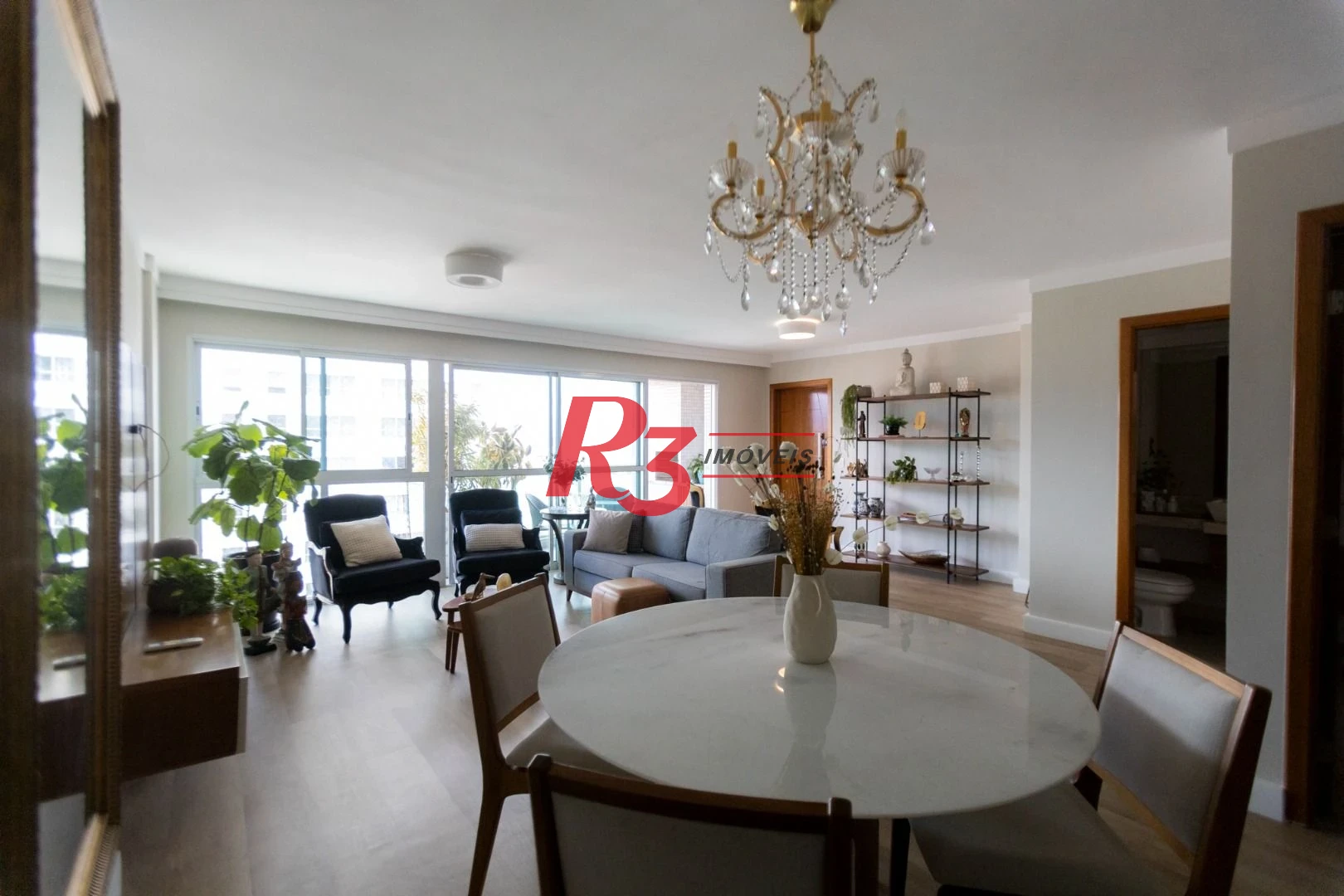 Apartamento para alugar, 171 m² por R$ 13.000,02/mês - Embaré - Santos/SP