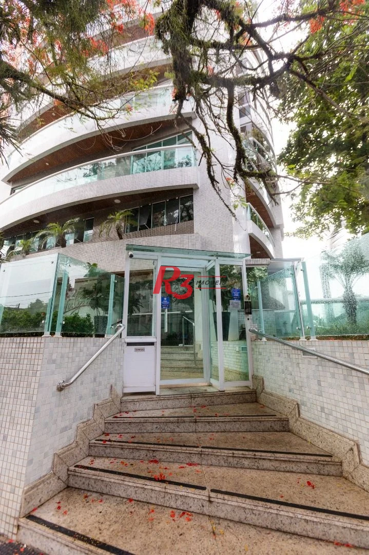 Apartamento para alugar, 171 m² por R$ 13.000,02/mês - Embaré - Santos/SP