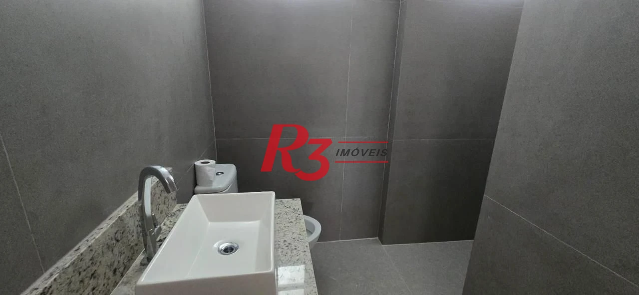 Apartamento com 3 dormitórios à venda, 188 m² por R$ 1.420.000,00 - José Menino - Santos/SP