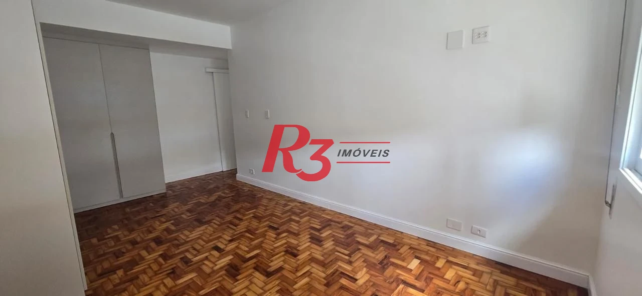 Apartamento com 3 dormitórios à venda, 188 m² por R$ 1.420.000,00 - José Menino - Santos/SP