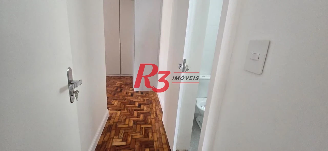 Apartamento com 3 dormitórios à venda, 188 m² por R$ 1.420.000,00 - José Menino - Santos/SP