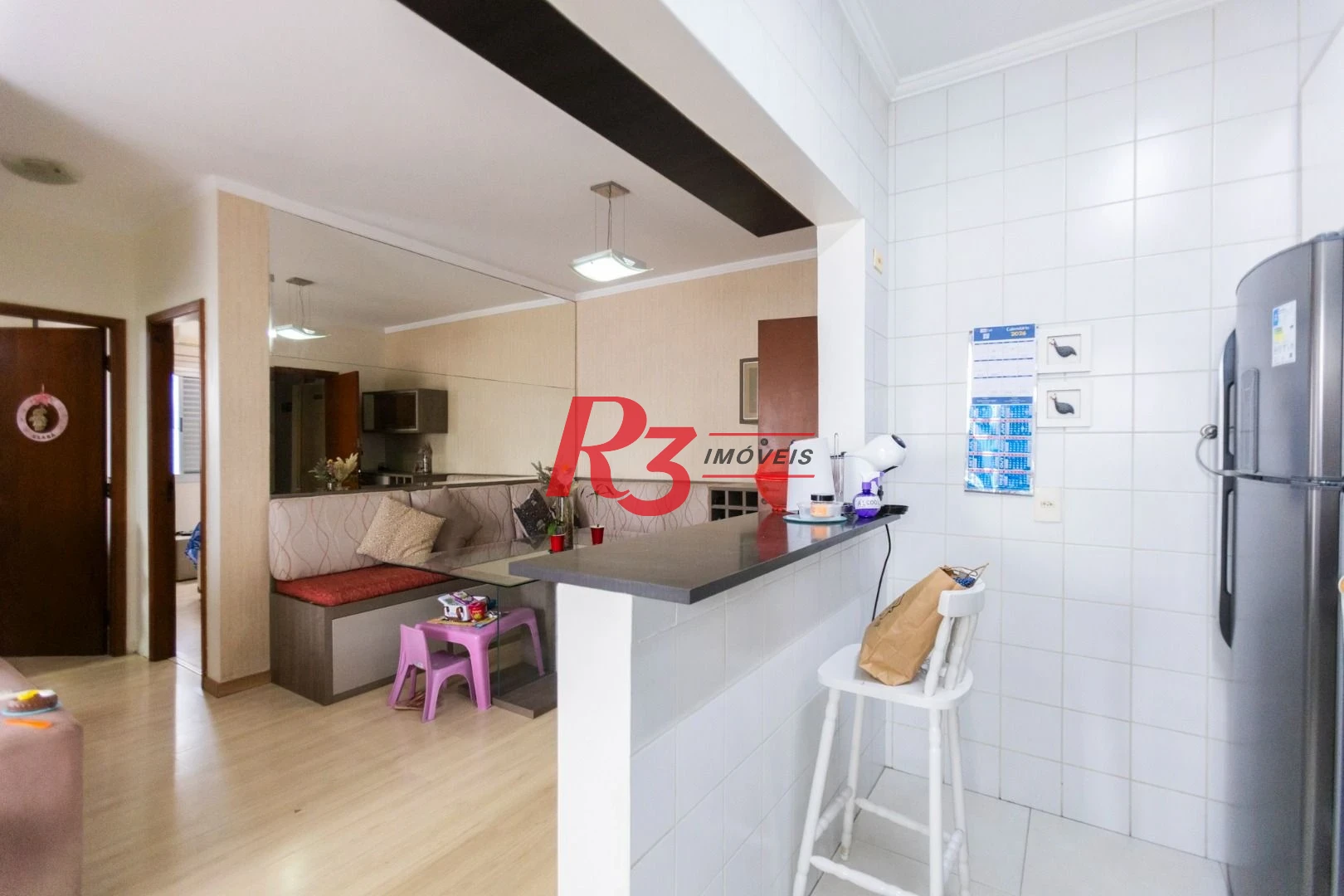 Apartamento à venda, 62 m² por R$ 450.000,00 - Encruzilhada - Santos/SP