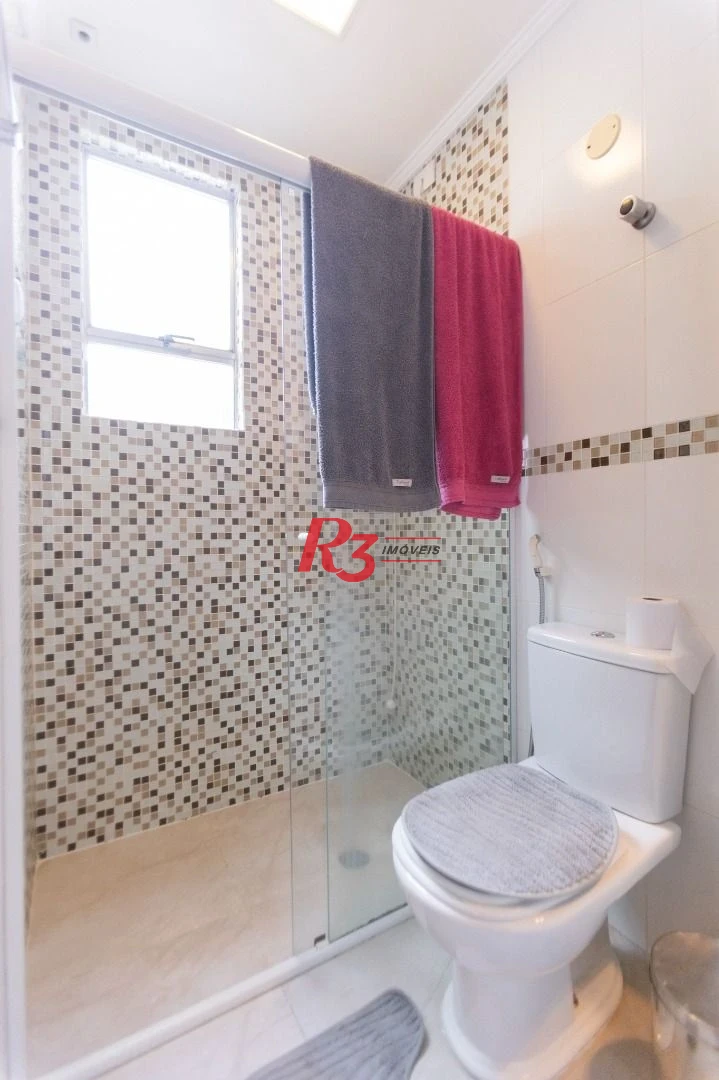 Cobertura com 3 dormitórios à venda, 149 m² por R$ 1.850.000,00 - José Menino - Santos/SP