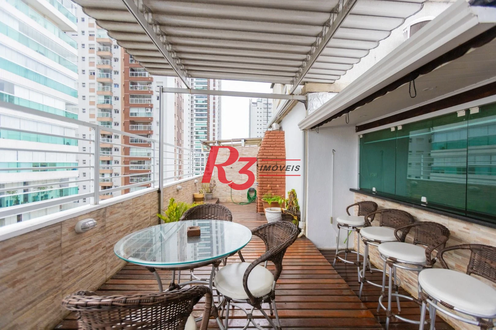 Cobertura com 3 dormitórios à venda, 149 m² por R$ 1.850.000,00 - José Menino - Santos/SP
