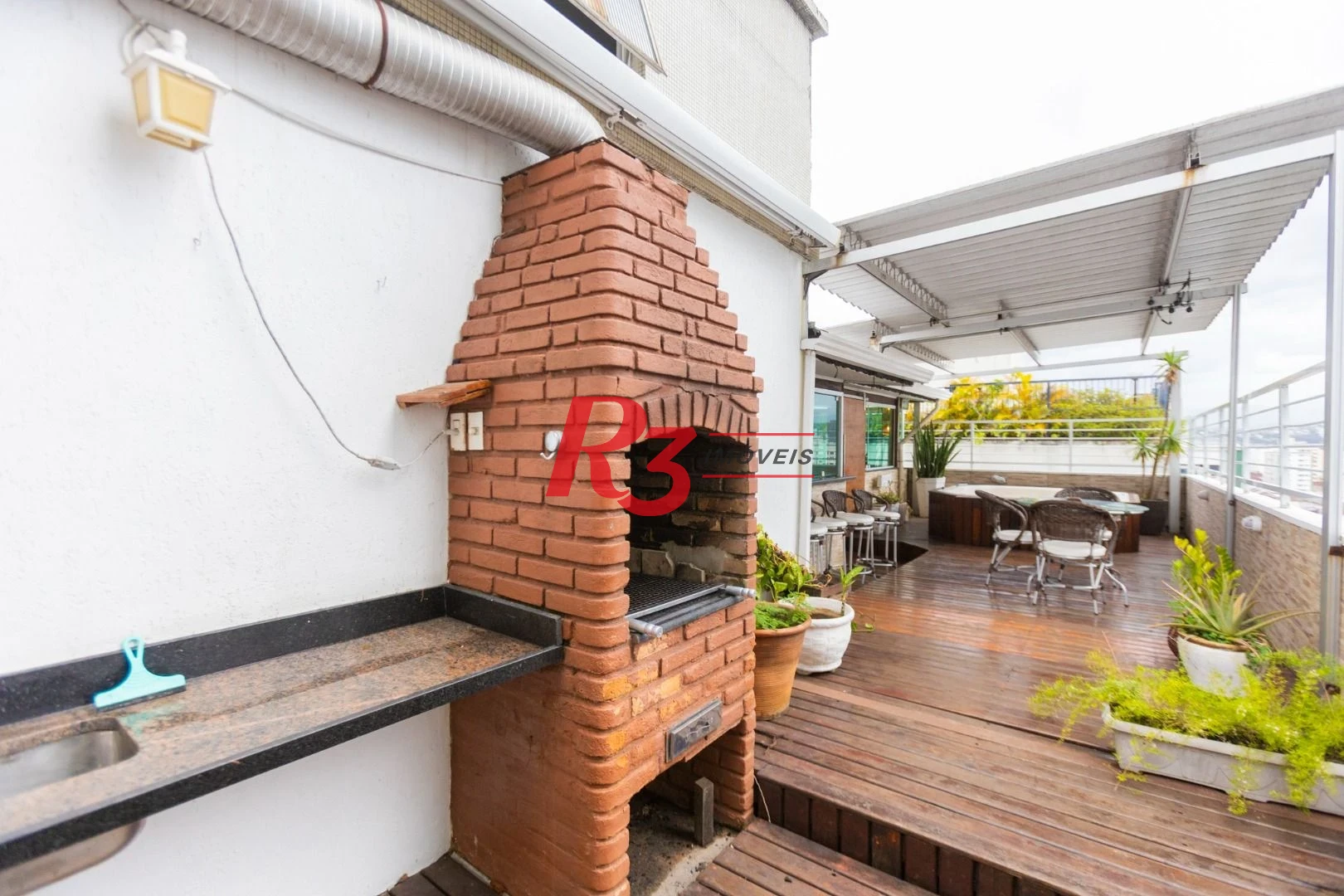 Cobertura com 3 dormitórios à venda, 149 m² por R$ 1.850.000,00 - José Menino - Santos/SP