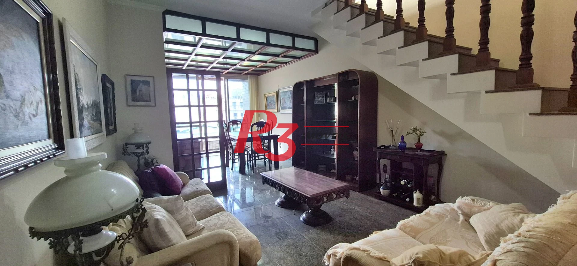 Cobertura com 3 dormitórios à venda, 296 m² por R$ 2.450.000,00 - Aparecida - Santos/SP