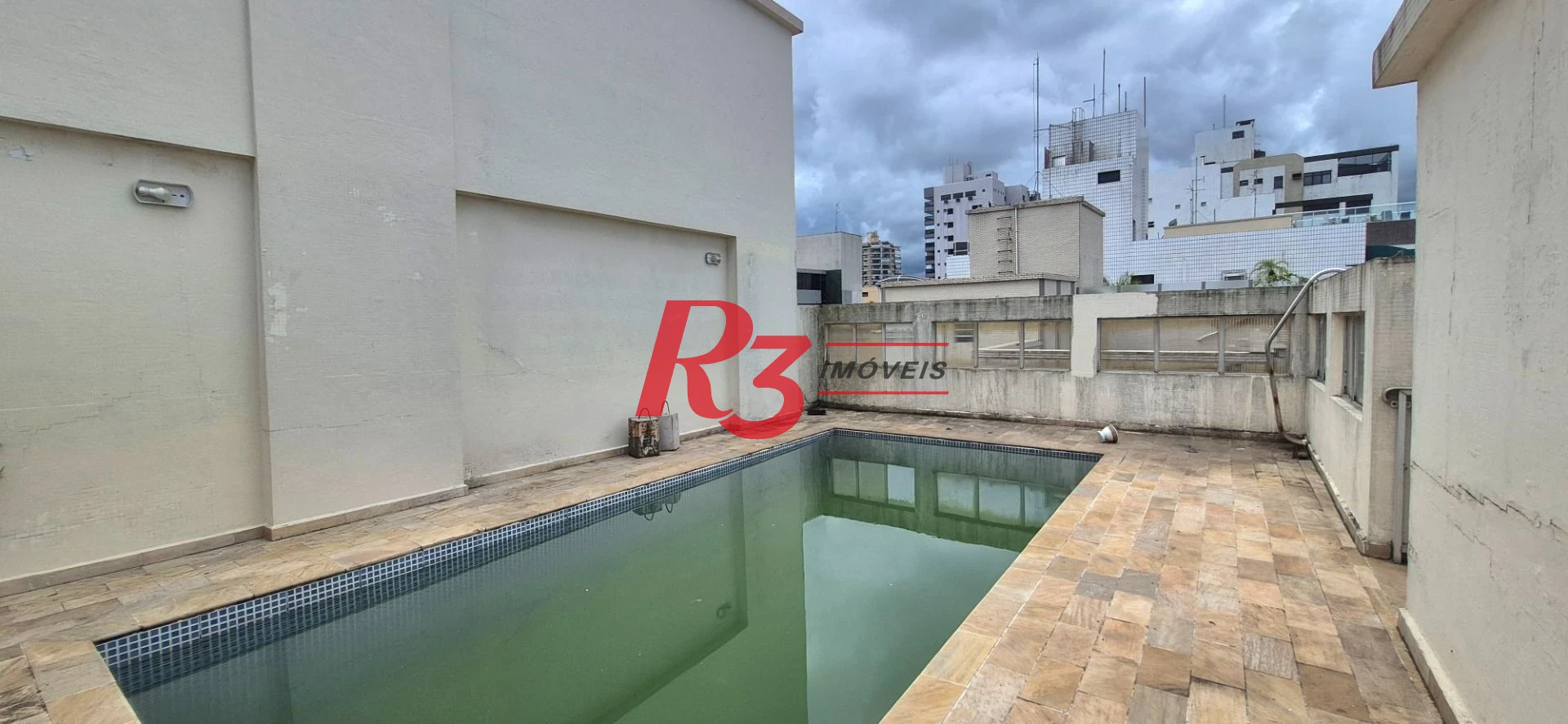 Cobertura com 3 dormitórios à venda, 296 m² por R$ 2.450.000,00 - Aparecida - Santos/SP