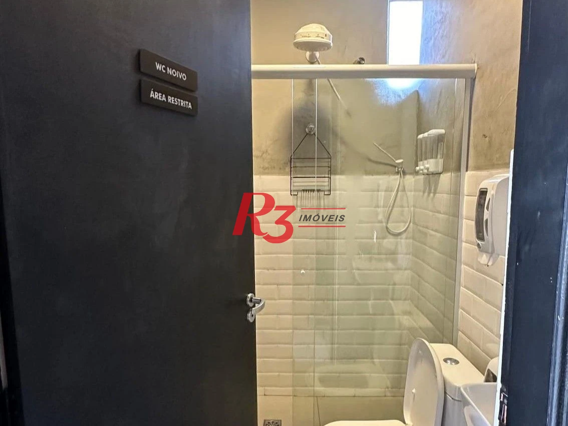 Sala para alugar, 35 m² por R$ 3.500,00/mês - Embaré - Santos/SP