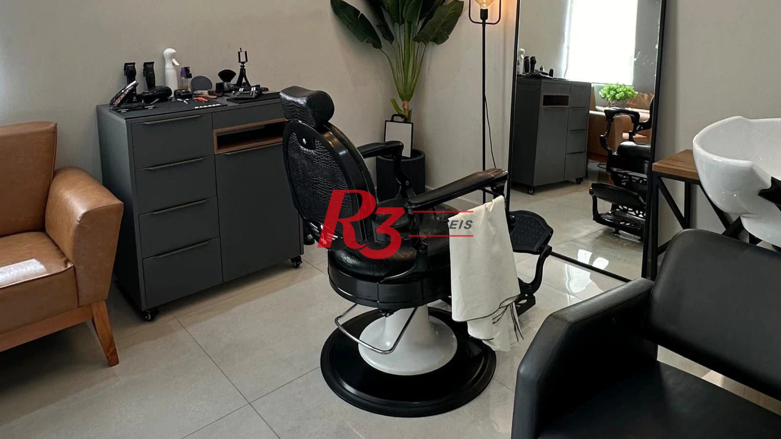 Sala para alugar, 35 m² por R$ 3.500,00/mês - Embaré - Santos/SP